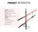 Карандаш для бровей O.TWO.O Fine Triangle eyebrow pencil (арт. 1007) #01 Taupe 0.2 g.