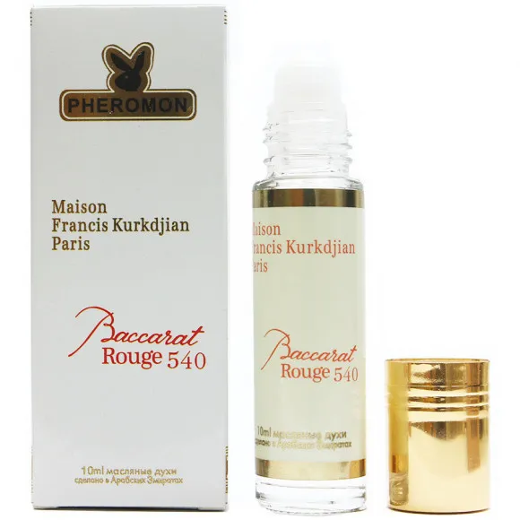 Духи с феромонами Maison Francis Kurkdjian Baccarat Rouge 540 edp 10 ml (шариковые)