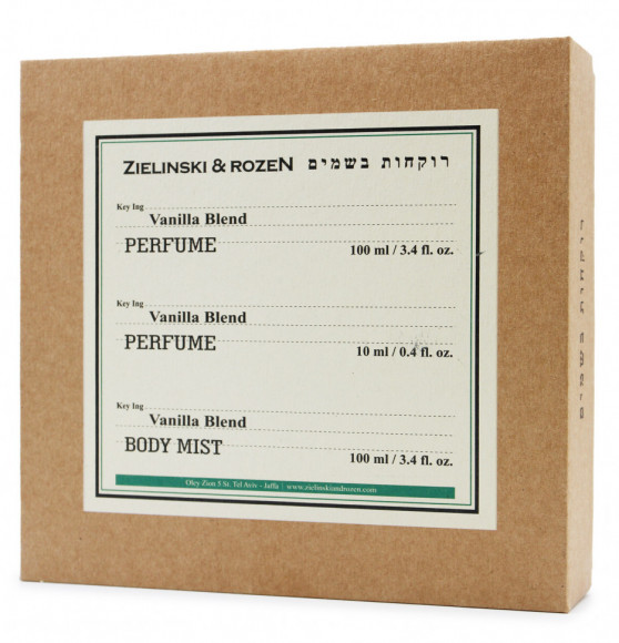 Парфюмированный набор Z & R Vanilla Blend 3 в 1 Perfume 100 ml, 10 ml, Body Mist 100 ml unisex