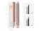 Жидкая подводка для глаз O.TWO.O Rose Gold waterproof 5 ml (арт. N9084A)