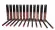 Блеск для губ +Карандаш Kylie matte liquid lipstick & lip pencil (12цв)