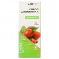 АВС хэлси фуд сироп шиповника с витамином С 250 ml