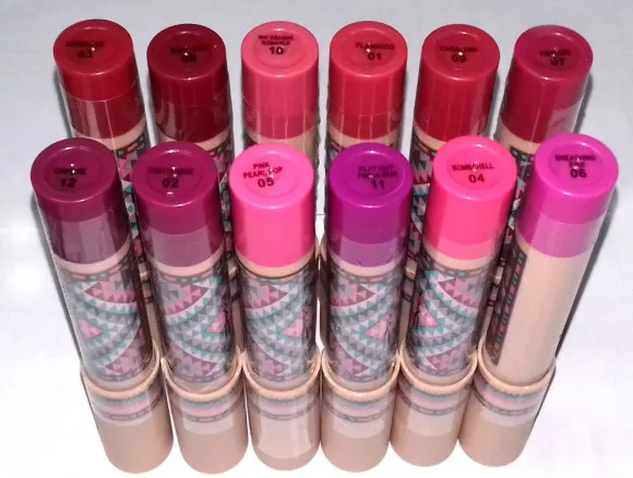 Помада-стик Vibe Tribe - 12 шт