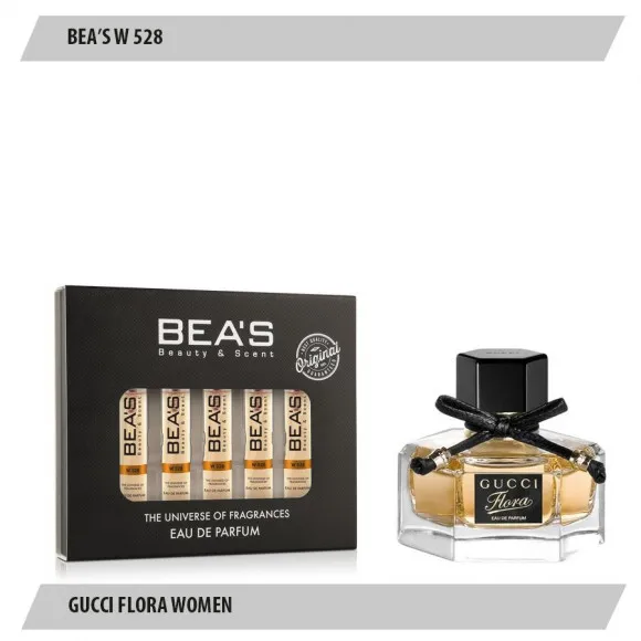 Парфюмерный набор Beas Gucci Flora Women 5*5 ml W 528 Парфюмерный набор Beas Gucci Flora Women 5*5 ml W 528