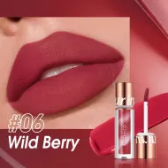 Водостойкая матовая помада O.TWO.O New Trending Lip Gloss Marbling Water Proof Matt Finish Lip Stick SC057 #06 Wild Berry