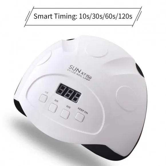 Лампа для сушки лака SUN X7 Plus UV+LED, 90W Лампа для сушки лака SUN X7 Plus UV+LED, 90W