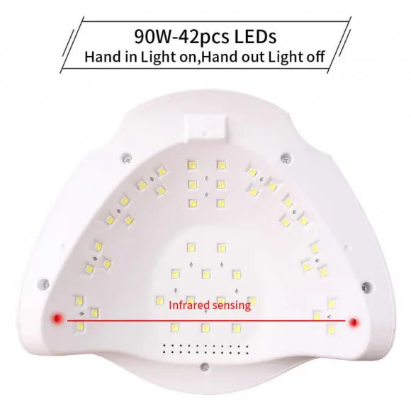 Лампа для сушки лака SUN X7 Plus UV+LED, 90W Лампа для сушки лака SUN X7 Plus UV+LED, 90W
