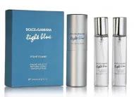 Туалетная вода 3*20 ml Дольче Габбана Light Blue