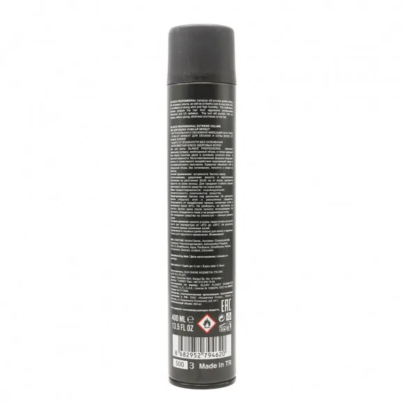 Лак для волос Glance Professional Extreme Volume Push-Up Effect 400 ml Лак для волос Glance Professional Extreme Volume Push-Up Effect 400 ml
