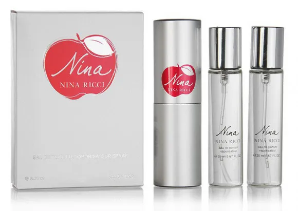 Туалетная вода 3*20 ml Nina Ricci Nina (Красное Яблоко) Туалетная вода 3*20 ml Nina Ricci Nina (Красное Яблоко)