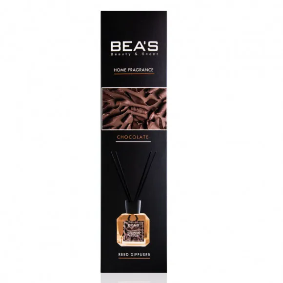Ароматический диффузор с палочками Beas Chocolate - Шоколад 120 ml Ароматический диффузор с палочками Beas Chocolate - Шоколад 120 ml