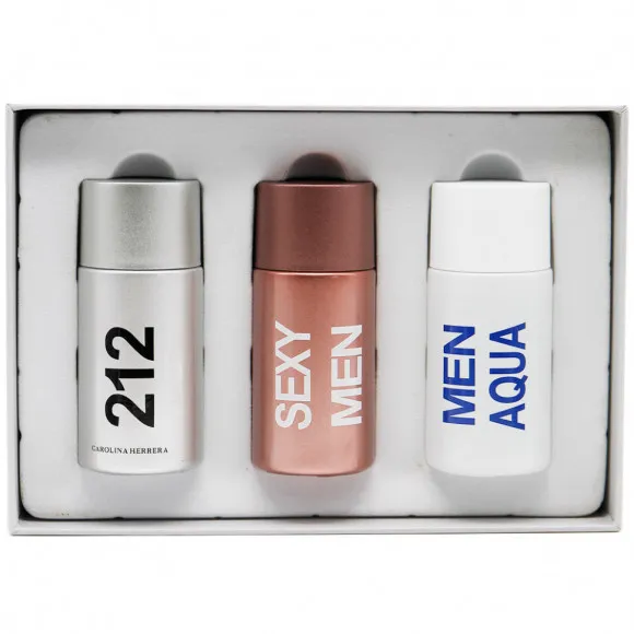 Подарочный набор Carolina Herrera 212 for men 3x30 ml