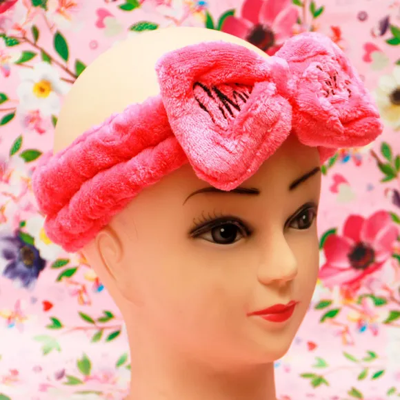 Повязка для волос - малиновая Повязка для волос - малиновая