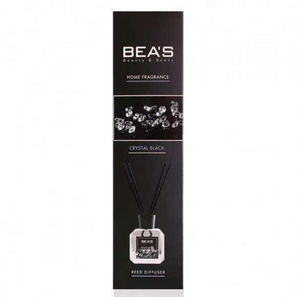 Ароматический диффузор с палочками Beas Crystal Black - Versace Crystal Noir 120 ml Ароматический диффузор с палочками Beas Crystal Black - Versace Crystal Noir 120 ml