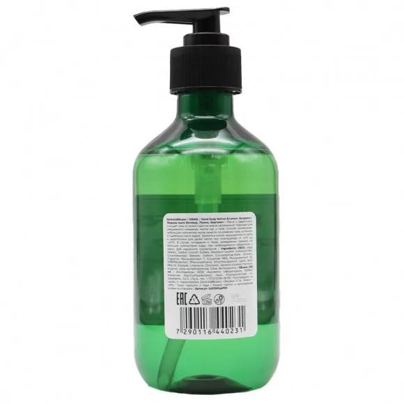 Жидкое мыло Z & R Vetiver & Lemon, Bergamot 300 мл Жидкое мыло Z & R Vetiver & Lemon, Bergamot 300 мл