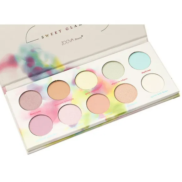 Тени для век Zoeva Sweet Glamour 10x1,5 гр Тени для век Zoeva Sweet Glamour 10x1,5 гр