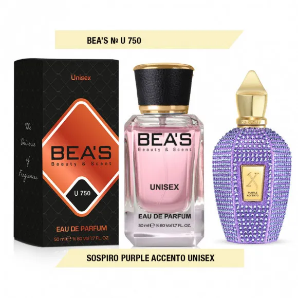 Парфюм Beas 50 ml U 750 Sospiro Purple Accento unisex Парфюм Beas 50 ml U 750 Sospiro Purple Accento unisex