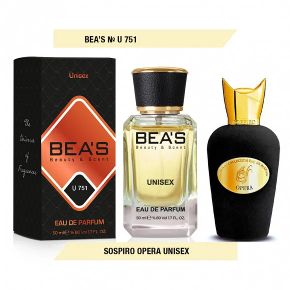 Парфюм Beas 50 ml U 751 Sospiro Opera unisex Парфюм Beas 50 ml U 751 Sospiro Opera unisex
