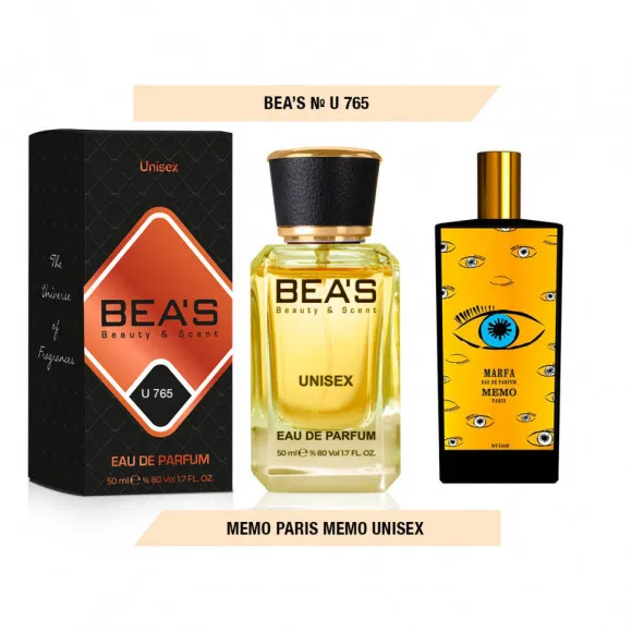 Парфюм Beas 50 ml U 765 Memo Paris Marfa unisex Парфюм Beas 50 ml U 765 Memo Paris Marfa unisex