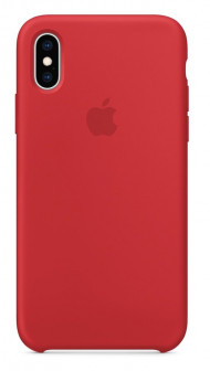 Силиконовый чехол для Айфон XS Max -Красный (Red)