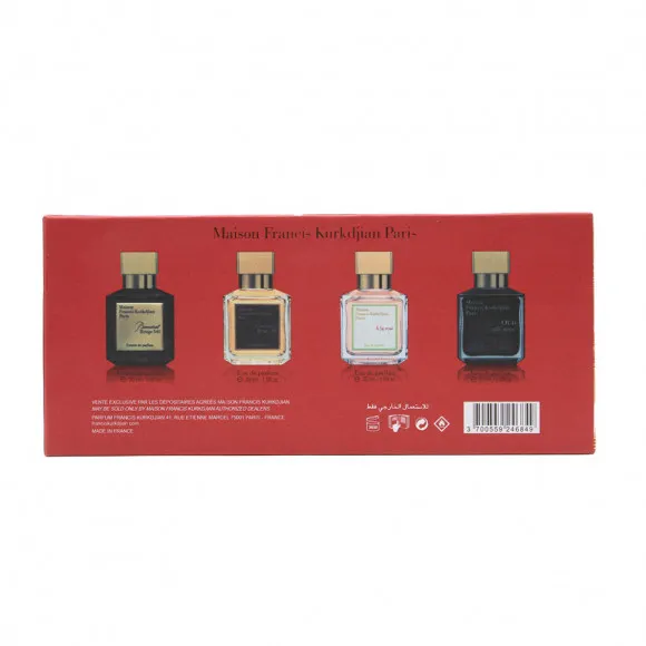 Подарочный набор Maison Francis Kurkdjian Collection extrait красный 4x30 ml