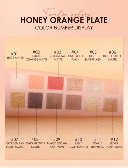 Палетка теней для век 12 цветов O.TWO.O арт. 1018 #2 18 g. Палетка теней для век 12 цветов O.TWO.O арт. 1018 #2 18 g.