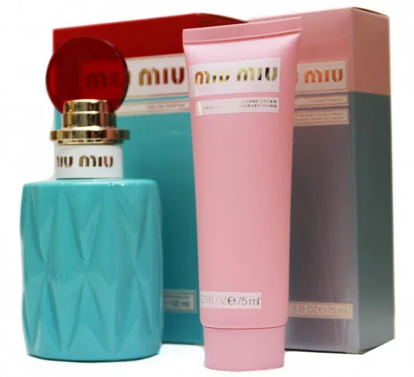 Подарочный набор Miu Miu eau de parfum - Духи 100 ml + Крем для рук 75 ml