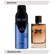 Дезодорант Beas  Zara Metallic Spirit Men 200 ml арт. M 248