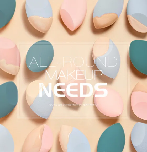 Набор спонжей O.TWO.O Flawless Memory Beauty Blendes Set 4 шт. (Розовый)