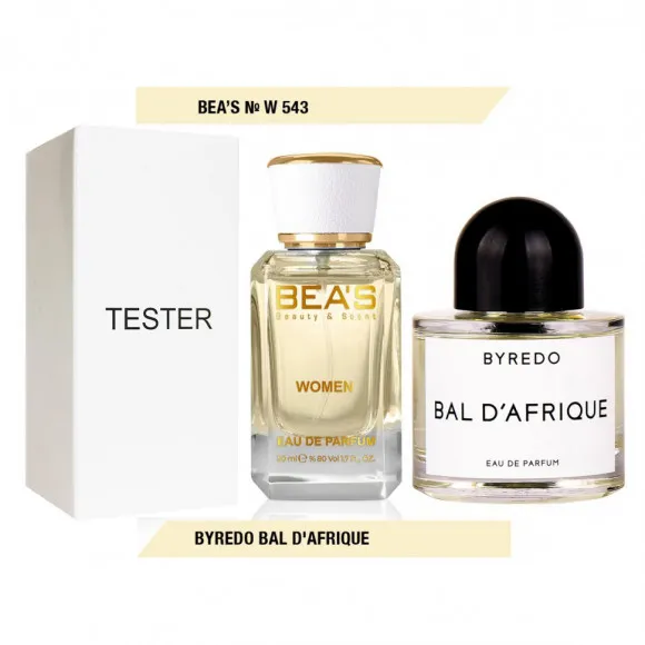 Тестер Beas Byredo Bal D'afrique 50 ml for women арт. W 543 (без коробки)