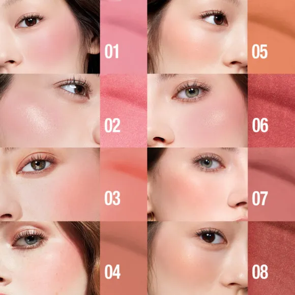 O.TWO.O Жидкие румяна арт. HC002 - #07 - Персиково-коричневый O.TWO.O Жидкие румяна арт. HC002 - #07 - Персиково-коричневый