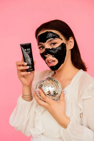 Маска от черных точек Rosel Cosmetics Black mask Siyah Maske 50g
