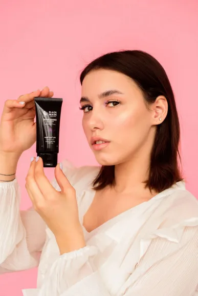 Маска от черных точек Rosel Cosmetics Black mask Siyah Maske 50g