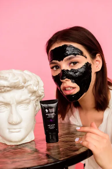 Маска от черных точек Rosel Cosmetics Black mask Siyah Maske 50g