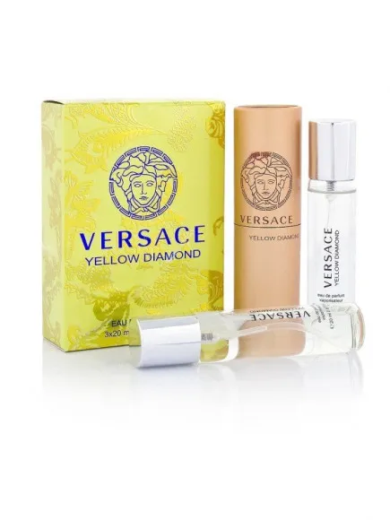 Туалетная вода 3*20 ml Versace  Yellow Diamond