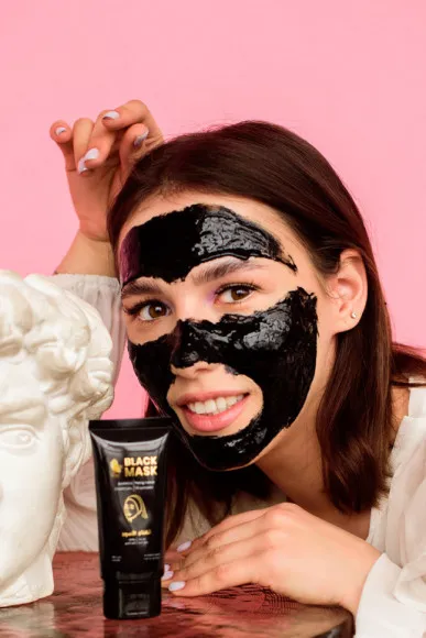 Маска от черных точек Rosel Cosmetics Black mask 50g Маска от черных точек Rosel Cosmetics Black mask 50g