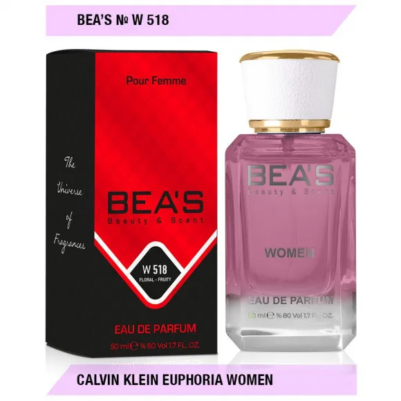 Тестер Beas Calvin Klein Euphoria Women арт. W 518 (без коробки) Тестер Beas Calvin Klein Euphoria Women арт. W 518 (без коробки)
