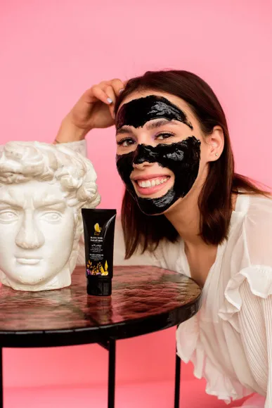 Маска от черных точек Rosel Cosmetics Black mask Peel-off 50g