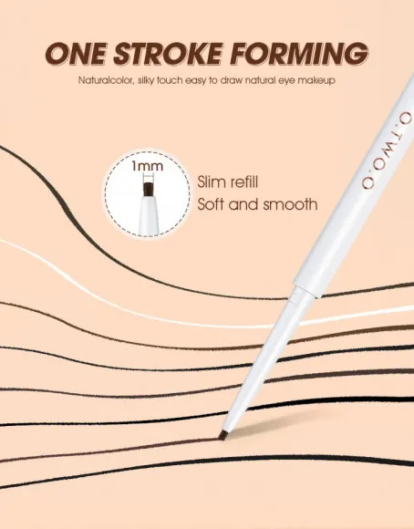 O.TWO.O Гелевая подводка для глаз Gel Eyeliner Waterproof Soft Eye Liner Pencil Quick Dry Makeup SC028 №02 Black O.TWO.O Гелевая подводка для глаз Gel Eyeliner Waterproof Soft Eye Liner Pencil Quick Dry Makeup SC028 №02 Black