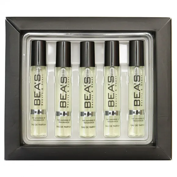 Парфюмерный набор Beas Lacoste L.12.12. White Blanc Men 5*5 ml M 206 Парфюмерный набор Beas Lacoste L.12.12. White Blanc Men 5*5 ml M 206