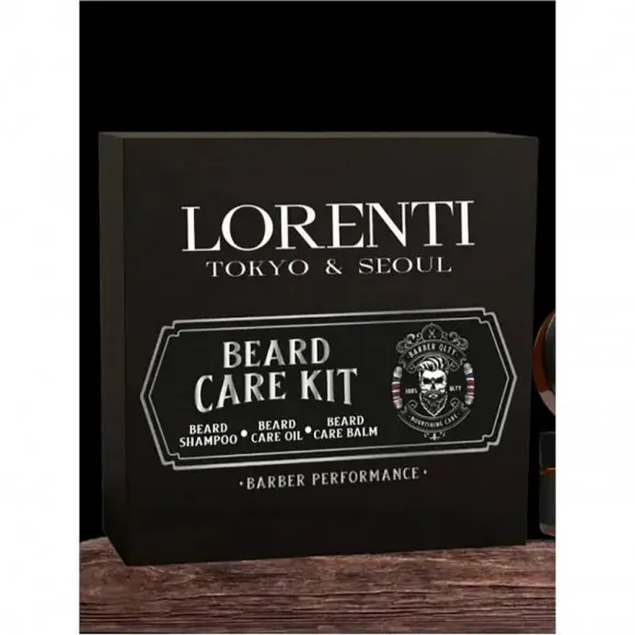 LORENTI Beard Care Kit Набор для ухода за бородой (Шампунь, Масло, Воск) LORENTI Beard Care Kit Набор для ухода за бородой (Шампунь, Масло, Воск)
