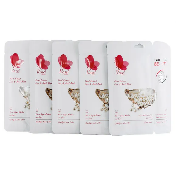 Маски для лица Rosel Cosmetics Face Mask Pearl Extract