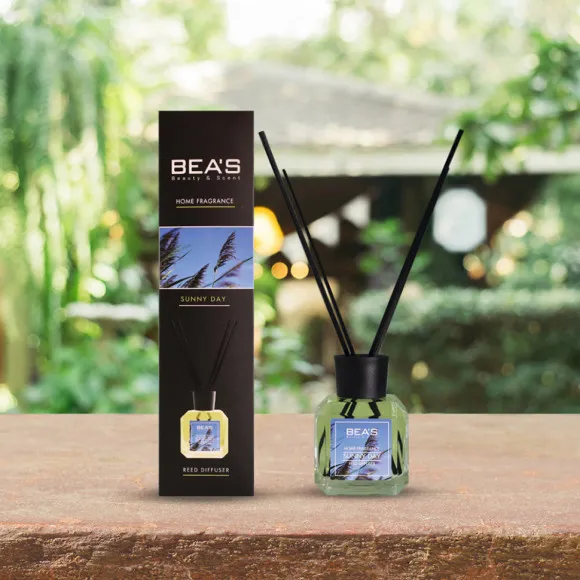 Ароматический диффузор с палочками Beas Sunny Day - Солнечный день 120 ml Ароматический диффузор с палочками Beas Sunny Day - Солнечный день 120 ml