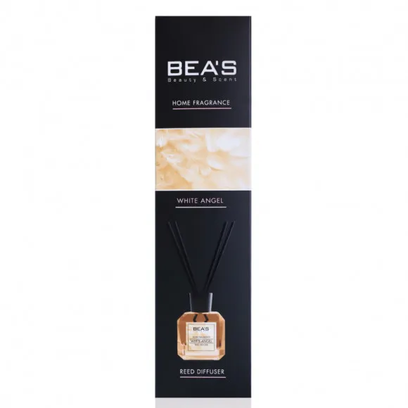 Ароматический диффузор с палочками Beas White Angel - Белый ангел 120 ml Ароматический диффузор с палочками Beas White Angel - Белый ангел 120 ml