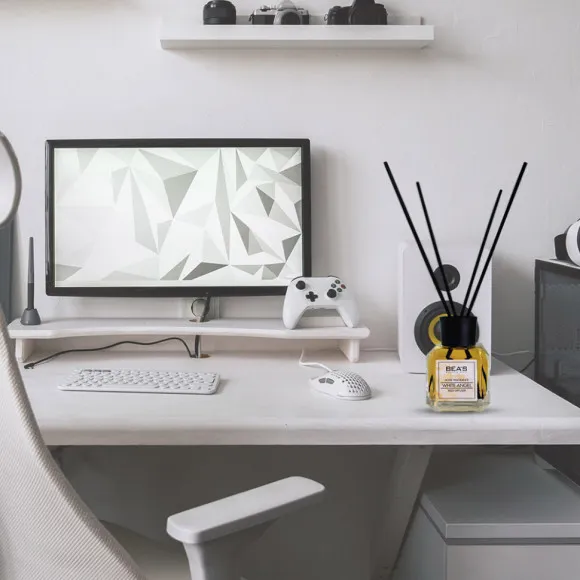 Ароматический диффузор с палочками Beas White Angel - Белый ангел 120 ml Ароматический диффузор с палочками Beas White Angel - Белый ангел 120 ml