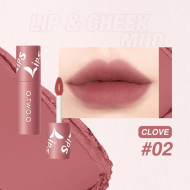 Матовая губная жидкая губная помада O.TWO.O 2 мл - арт 9144 #02 Темно-розовый