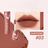 Матовая губная жидкая губная помада O.TWO.O 2 мл - арт 9144 #03 Горчично-коричневый