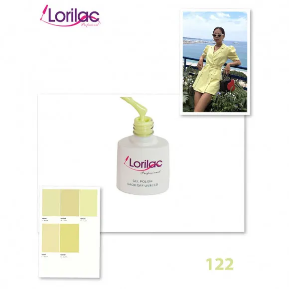 Гель-лак Lorilac -122 10 ml Гель-лак Lorilac -122 10 ml
