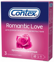 Презервативы Contex Romantic Love ароматизированные (3 шт. в упаковке )