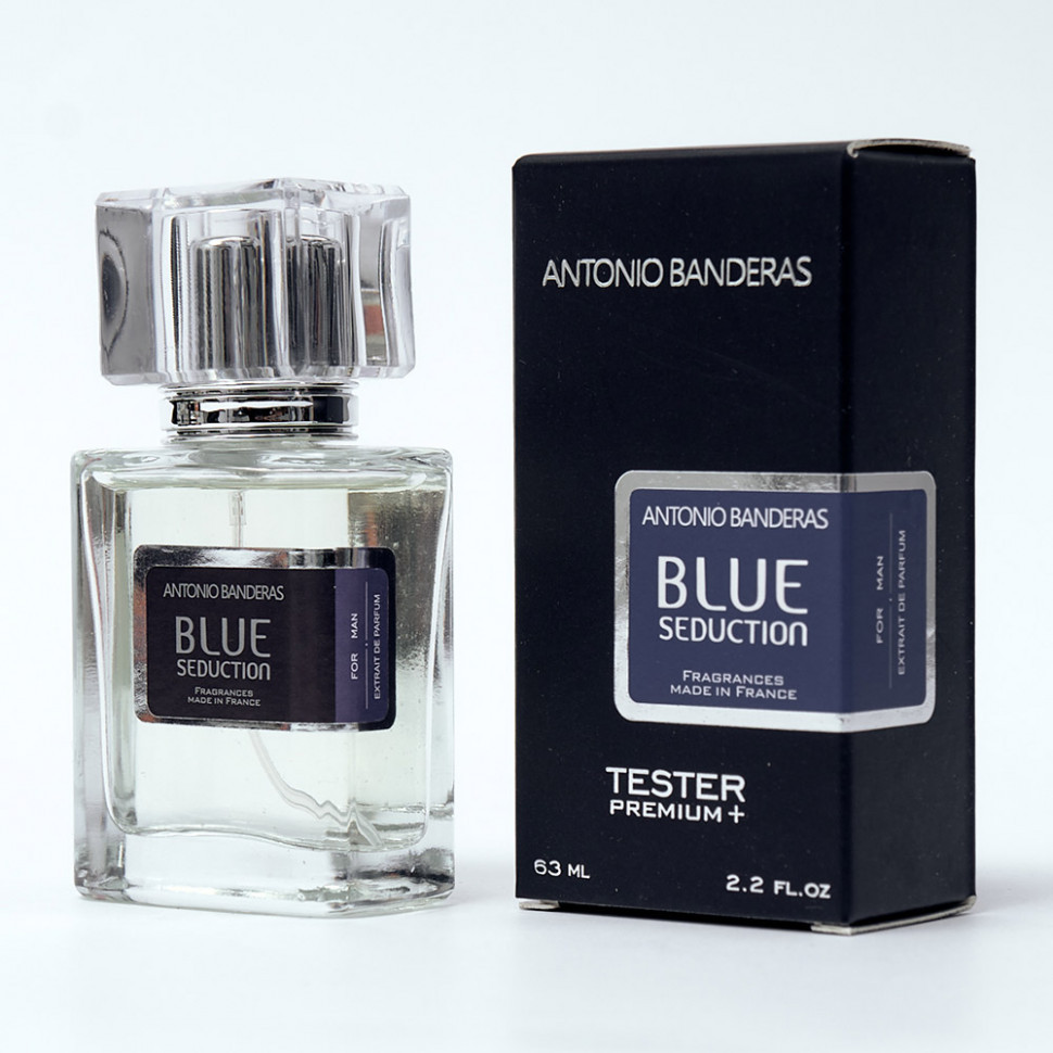 Тестер премиум+ Antonio Banderas  Blue Seduction for men  63 ml